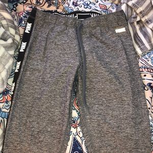 vs pink grey joggers